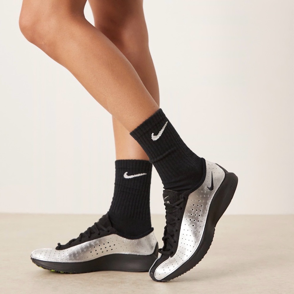 Nike Air Superfly Silver and Black